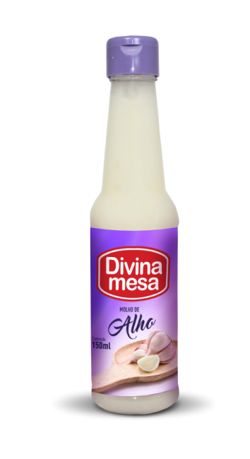 MOLHO DE ALHO DIVINA MESA 150 ml